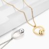 Stainless Steel Bead Chain All The Way To Have You Accessoryjewelry Valentine's Day Necklace