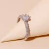 Simple Fashion Relievo Open Ring For Women