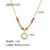 Rings Pendants Stone Necklace