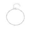 Ins Special-interest Design S925 Sterling Silver Broken Silver Bracelet For Women