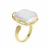 Women's Fashion Personality Baroque Pearl Ring