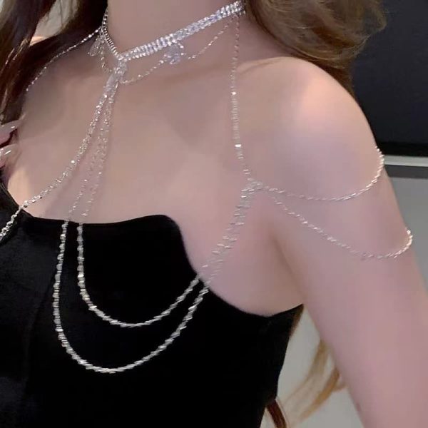 c9f8ca7e-c77d-4bb9-ae6f-7366bf5a5210.jpg Pure Desire Super Shiny Crystal Pendant Necklace Light Luxury Minority