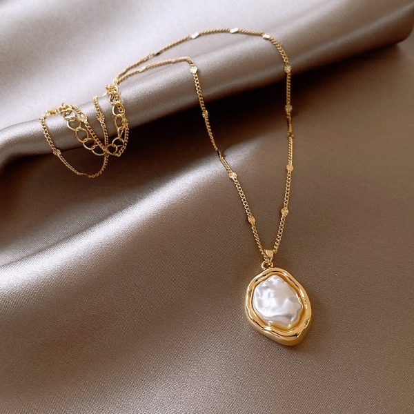 Irregular Baroque Pearl Necklace