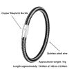 Men's Charm Titanium Steel Wire Bracelet Magnet Socket