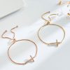 Women's Diamond Pull-out Cross Bracelet
