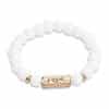 Natural Stone Engraved Hope Bracelet