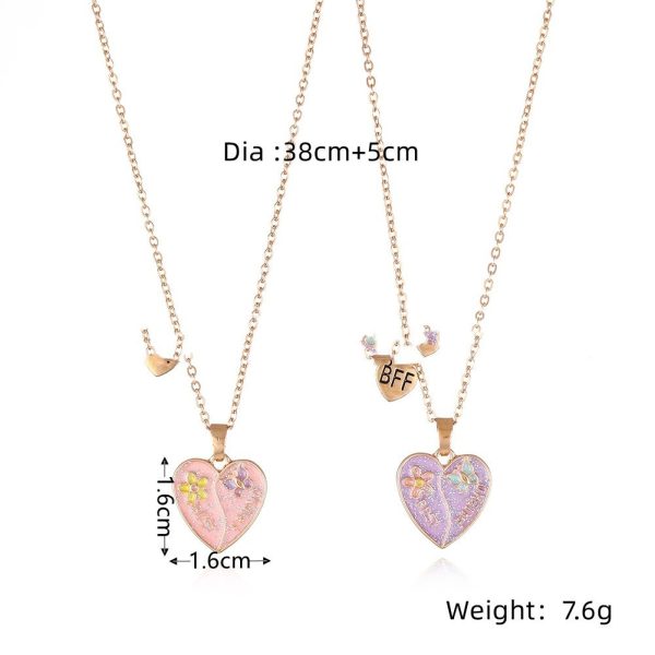 Cartoon Necklace Jewelry Set Children's Alloy