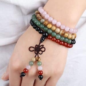 Men's Agate Natural Stone Bracelet