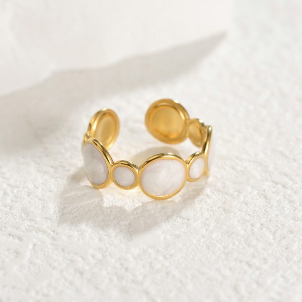 All-match Simple Elegant Light Luxury Geometric Ring