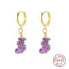 Profiled Natural Stone Earrings Eardrops