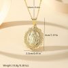 Retro Personalized Accessories Long Popular Religious Virgin Mary Necklace