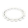 Natural Donghai Old Materials White Water Round Beads Crystal Bracelet