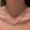 Natural Crystal String Beads Women's Necklace Bracelet