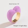 Original Design Color Three-dimensional Enamel Ring