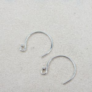 Female Dignified Sense Of Design Semi-circle Earrings