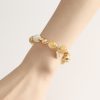 Ringing Bell Gold Rutilated Quartz Bracelet