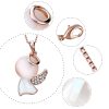 Opal Jewelry Set Cute Little Angel Two-piece Alloy