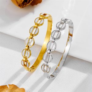Semicircle Buckle Bracelet Minority Fashion Ornament All-match Bracelet