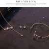 Art Series Jewelry Necklace Earrings Bracelet Set