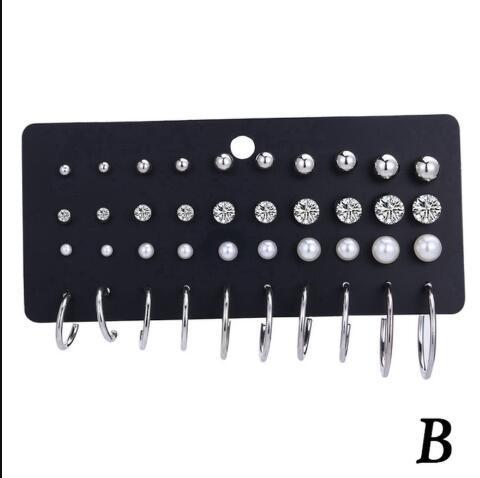 cecc20a7-4823-4782-ba9f-4ad109468c14.jpg Women's Jewelry Pearl Butterfly Chain Big Ear Stud Set 9-piece Set