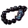 Natural Ice Color Eye Obsidian Bracelet