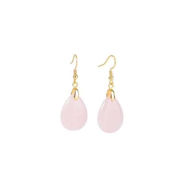 Cut Long Water Drop Earrings