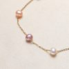 Starry Sky Colorful Small Pearl Bracelet For Girls Simple Style
