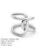 Knotted Trendy Women's Opening Adjustable Ring