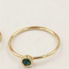 14K Gilded GF Zircon Rings Knuckle DIY Ornament Accessories Light Body Ring