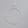 Ins Special-interest Design S925 Sterling Silver Broken Silver Bracelet For Women