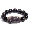 Crystal Natural Icy Obsidian Pi Xiu Bracelet