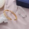Heart-to-heart Buckle Diamond Bracelet Cold Style