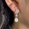 Women's Long Temperament Water Drop Eardrops