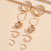 VAlloy Geometric Earrings 5 Piece Set Fashion
