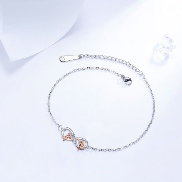European And American Love Unlimited Symbol Ornament Bracelet Sister Ladybro Bracelet Female