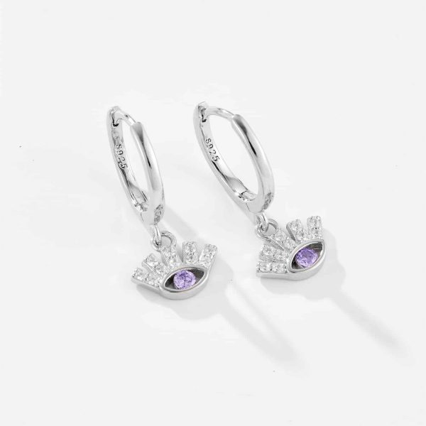 Personality Devil Eye Drop Earrings