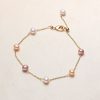 Starry Sky Colorful Small Pearl Bracelet For Girls Simple Style