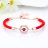 Heart-shaped Smart Red Rope Bracelet Life