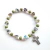 Simple Personality Color Ceramic Hollow Jewelry