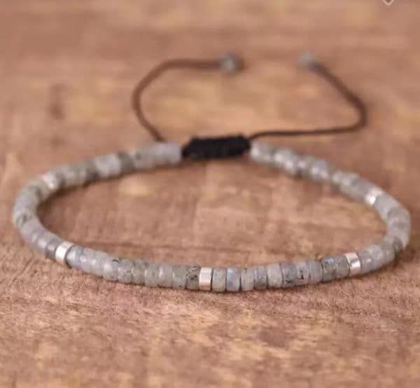 Natural Stone Hand Woven Bracelet