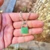 Lock Head Pendant Miscellaneous Stone