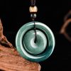 Emerald Green Men's And Women's Jade Pendant