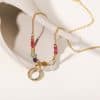 Rings Pendants Stone Necklace
