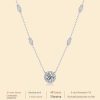 925 Silver Dot Starlight Pendant Fashion Clavicle Chain Does Not Fade