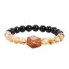 Fashion Personality Natural Obsidian Bracelet Women