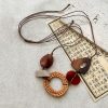Long Shaped Original Hand-woven Pendant Necklace