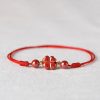 Fashion Personality Natural Cinnabar Anklet Bracelet