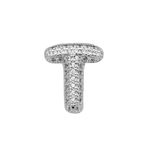Retro Trend 26 English Micro Inlaid Zirconium Letter Bracelet