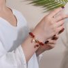 Natural Red Agate Bracelet Niche High Sense