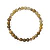 Handmade Map Stone Citrine Beaded Bracelet